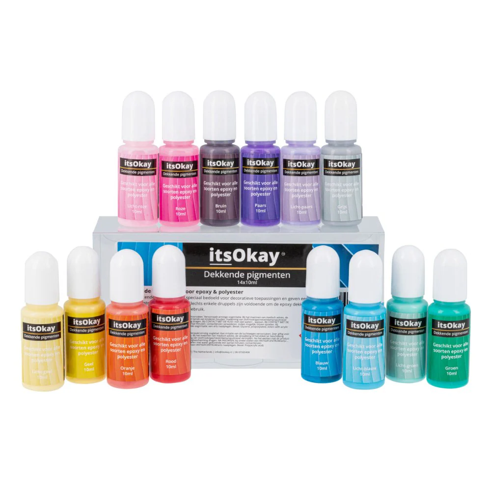 Dekkende Pigmenten voor Epoxy (14 st.) OP = OP