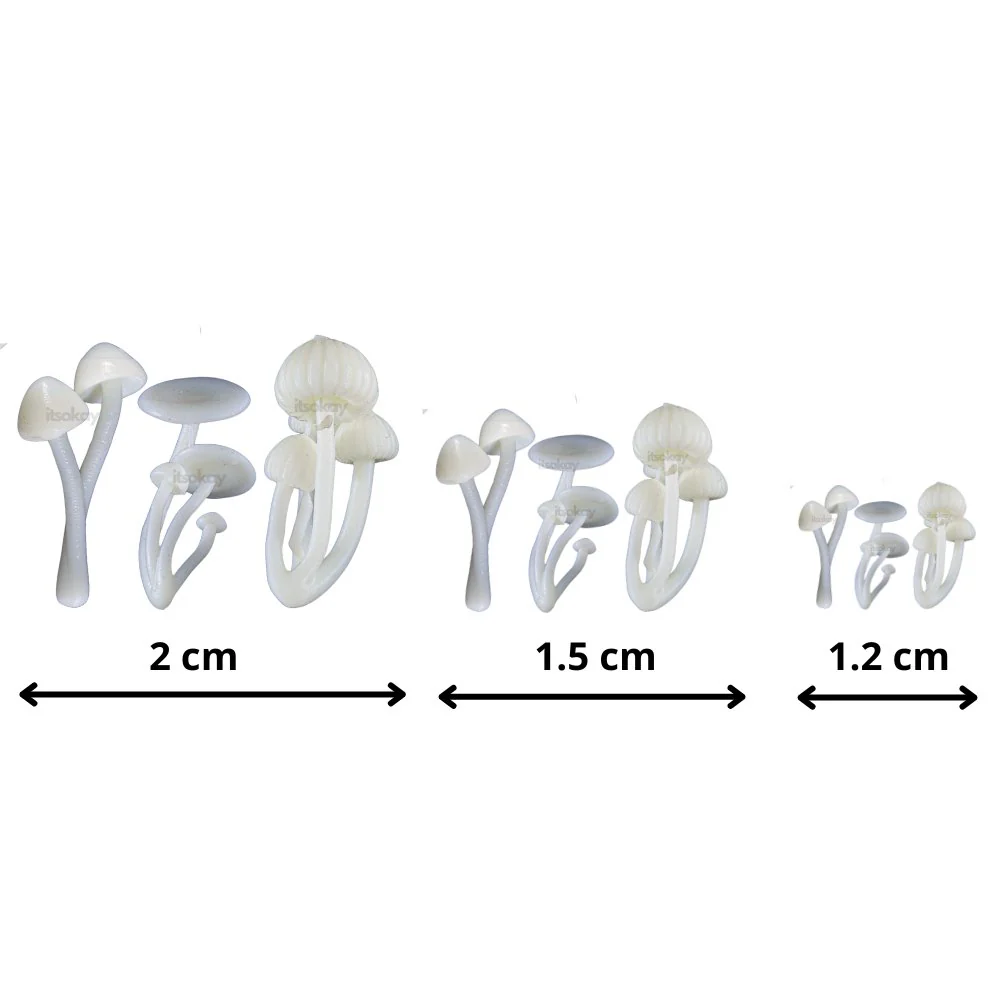 Miniatuur Paddenstoelen (9 st.) - Image 4