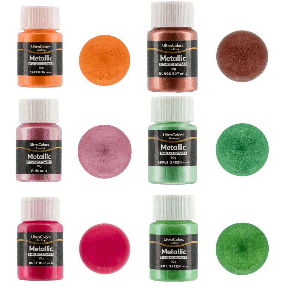 Metallic Pigment Poeder (Voordeelpakket: 23 Kleuren) - Image 6