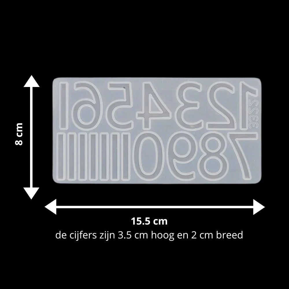 Siliconen Mal Cijfers & Streepjes - Image 3